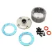 TLR Gunmetal Aluminium Differential Case w/ Hardware