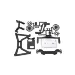 RPM Black Slash 2WD No Clip Body Mount Set