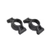 RPM Black Traxxas X-Maxx Oversized Rear Hub Set