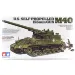 Tamiya 1/35 U.S. M40 Self-Propelled Gun Scaled Plastic Model Kit