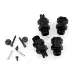 Rovan Black Aluminium Wheel Widener Set