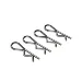 ARRMA 1.2mm Black Body Pins 4Pcs