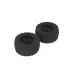 ARRMA 2.8" GRANITE dBoots Copperhead Tyres on Black Rims - Glued Wheels 2Pcs