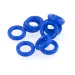 HSP 5x9x2mm Silicone O-Rings 10Pcs