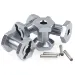 HSP RC4 Gunmetal Aluminium Wheel Hexes w/ Pins