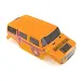 HSP 1/10 RC4 Hummer Truck Painted Mustard Body Shell