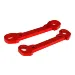 Losi Red Aluminium Rear Suspension Arm Pin Brace Set
