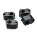 Rovan 5IVE-T Black Aluminium Side Cage Nut Inserts 4Pcs