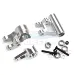 Rovan 5IVE-T Silver Aluminium Steering/Servo Saver Set w/ Bearings