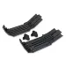 Traxxas X-Maxx Front & Rear Skid Plate w/ Rubber Impact Block
