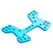 HSP Blue 2.5mm Aluminium Front Shock Tower