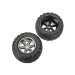 Xinlehong 2.2" Challenger Off Road Tyres on Grey Rims - Wheels 2Pcs