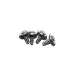 Xinlehong 3x8mm Coarse Thread Washer Head Screws 4Pcs