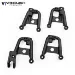 Vanquish Black Aluminium SCX10 II Shock Tower/Mounts
