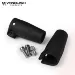 Vanquish Black Aluminium Wraith/Yeti Axle Clamping Lockouts Set 2Pcs