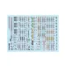 Tamiya 1/35 WWII German Africa Corp/Waffen SS Military Insigna Decal Set