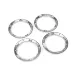 Area RC Silver Aluminium DBXL Beadlock Set