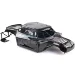 Rovan 5IVE-T Black Complete Injection Molded Panels Body Shell w/ Complete Roll Cage