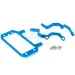Rovan Blue Aluminium Throttle Servo Chassis Brace
