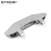 Vanquish Silver Aluminium SCX10 Front Ripper Bumper