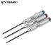 Vanquish Silver Aluminium 0.05, 1/16, 3/32inch Imperial Hex Driver Set