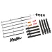 Traxxas TRX-4 Ford Bronco Chrome Left & Right Side Trim Set w/ LED Lens