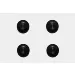 Tamiya TRF Rubber Shock Cap Seals 4Pcs