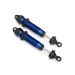 Traxxas UDR Blue Aluminium Front 134mm GTR Threaded Shocks Assembled w/ Shock Oil 2Pcs