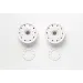 Tamiya 1/14 1.7" Truck White Rims 2Pc