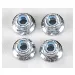 Tamiya 4mm Silver Steel Flanged Nyloc Nuts 4Pcs