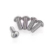 Tamiya 3x8mm Fine Thread Button Head Titanium Screws 5Pcs