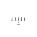Tamiya 3x8mm Fine Thread Binder Head Screws 5Pcs