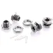 HSP Grey Aluminium 17mm Hex Adapter Set
