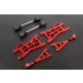 Rovan Red Aluminum (+25mm) Rear Suspension Arm and Drive Shaft Upgrade Kit