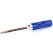 HSP Blue Aluminium 5.8mm Flat Head Screwdriver