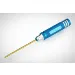 HSP Blue Aluminium 3.0mm Flat Head Long Screwdriver