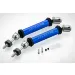 GPM Blue Stainless Steel Traxxas Slash/Stampede 4x4 Rear Universal Drive Shafts 2Pcs w/ 12mm Hexs