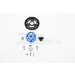 GPM Hardened Steel 54T 32dp/0.8Mod Spur Gear & 16T Pinion w/ Blue Aluminium Slipper Adapter
