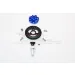 GPM Hardened Steel 56T 32dp/0.8Mod Spur Gear & 14T Pinion w/ Blue Aluminium Slipper Adapter