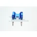 GPM Blue Aluminium E-Revo 2.0 Rear Shock Mount