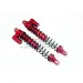 GPM Red Aluminium 127-186mm Front Shocks 2Pcs w/ Reservoir
