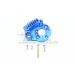GPM E-Revo VXL 2.0 Blue Aluminium Motor Mount w/ Heat Sink