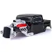 HSP 1/8 Hot Rod Painted Black Body Shell
