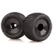 HSP 3.3" Off Road Tyres on Black Rims - Truggy Wheels 2Pcs