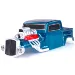 HSP 1/8 Hot Rod Painted Blue Body Shell