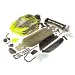 Rovan 5IVE-T to V5 Conversion Kit w/ Painted Green/Black Body Shell