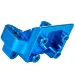 HSP Blue Aluminium Front Upper Bulkhead
