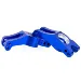 HSP Blue Aluminium Rear Hub Set