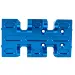 HSP Blue Aluminium Centre Chassis Plate