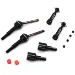 Yeah Racing G45 Steel Tamiya TT-02 Adjustable Universal Drive Shaft Set 2Pcs